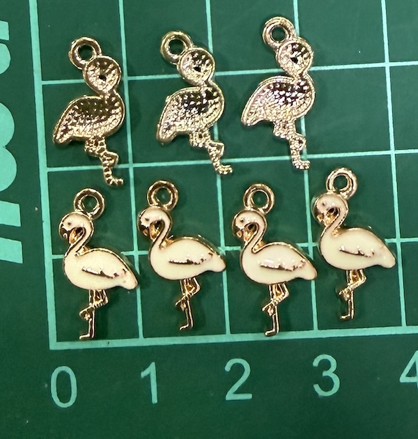 Charm Flamingo White